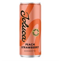 Joluca Energy Drink Peach Strawberry 24x 33 cl