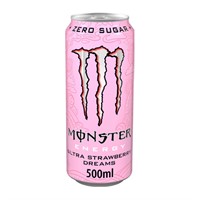 MONSTER ULTRA STRAWBERRY DREAM 50 CL 24 ST