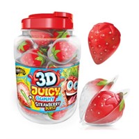 3D JUICY GUMMY STRAWBERRY BURST 18G