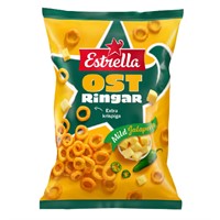 OSTRINGAR MILD JALAPEÑO 18 x 200 g