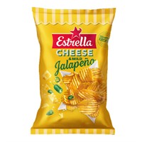 CHEESE & JALAPEÑO CHIPS 21 x 175 g