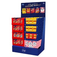 Chokladpåsar Mix 160-200G Halvpall