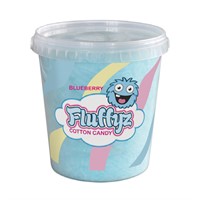 SOCKERVADD FLUFFYZ BLÅBÄR 50G BURK