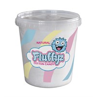 SOCKERVADD FLUFFYZ NATURELL 50G BURK