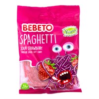 BEBETO SPAGHETTI STRAWBERRY 70G