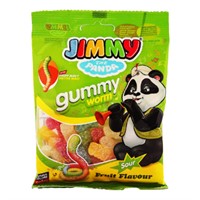 JIMMY SOUR WORM 80G