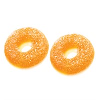 PEACH RINGS 1KG