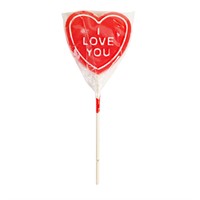 I LOVE YOU LOLLIPOP 75G (24 st klubbor)