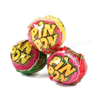 PIN PON LOLLIPOP GUM SOUR MIX (53ST)