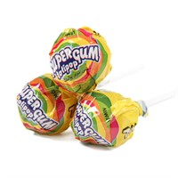 SUPER GUM LOLLIPOP LEMON  (53ST)