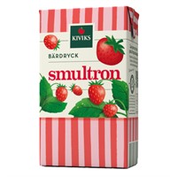 Kivik Smultrondryck m sugrör 27 x 25 g