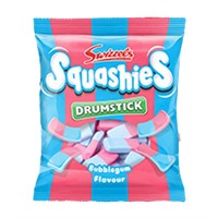 Squashies Bubblegum 12x140g