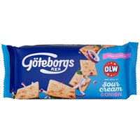 AA* GBG Kex Olw Sour Cream & Onion 24 x 74 g