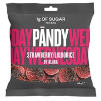 Pändy Strawberry Liquorice 50G