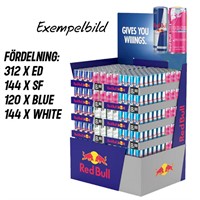 RED BULL 1/2-PALL 25CL 4 SMAKER