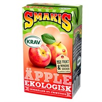 SMAKIS ÄPPLE KRAV BRICK 25 cl - 27 st