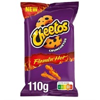 Cheetos Crunchetos Flamin hot 12 x 110 g