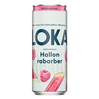 LOKA HALLON RABARBER 33CL