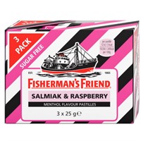 Fishermans Friend Salmiak & Raspberry SF 3-Pack *AA