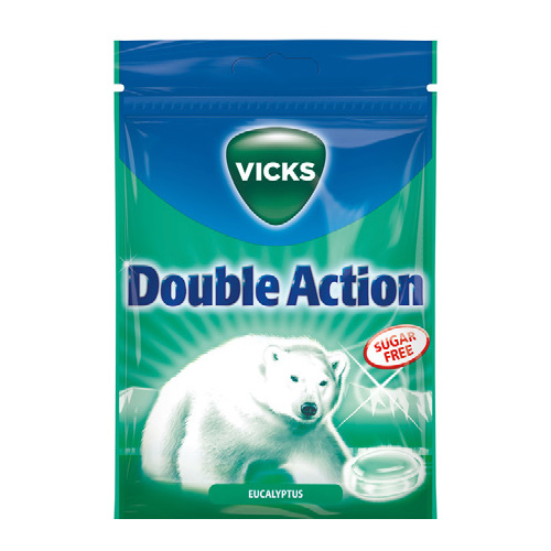 VICKS DOUBLE ACTION SF. 72 GR(9096)