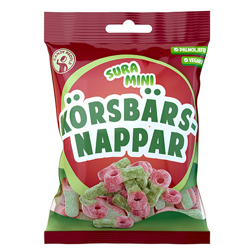 SURA MINI KÖRSBÄRSNAPPAR 70G