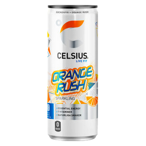 CELSIUS ORANGE RUSH