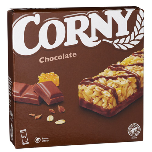 CORNY MÜSLIBARS CHOKLAD 6-PACK 25G