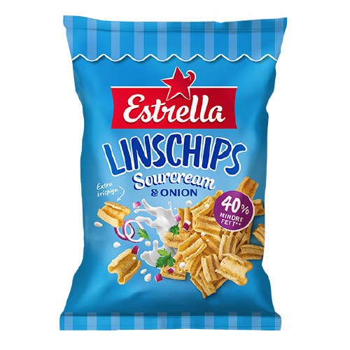 LINSCHIPS SOURCREAM & ONION 12x90g
