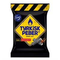 Tyrkisk Peber Soft&Salty liquorice  120 Gr