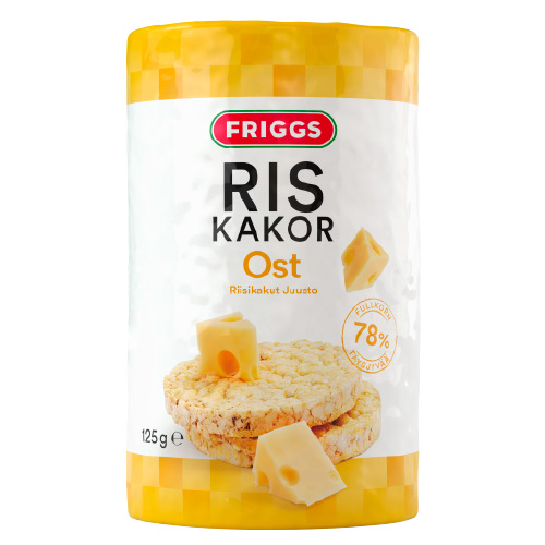 Friggs Riskakor Ost 125G