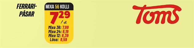 Sidan 17 - Toms: Ferrari-påsar