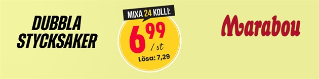 Sidan 2 - Marabou Dubbla Stycksaker