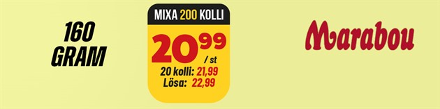 Sidan 3 - Marabou 160 gram