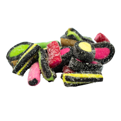 Sur Lakritsblandning 500G