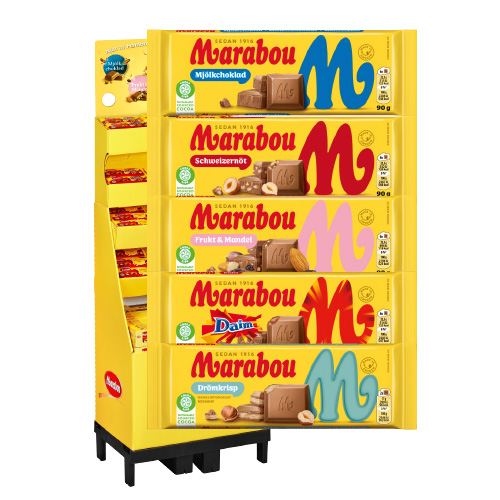 MARABOU 90G MIX 1/4-PALL