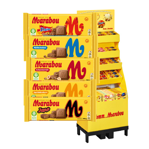MARABOU 160G MIX 1/4-PALL