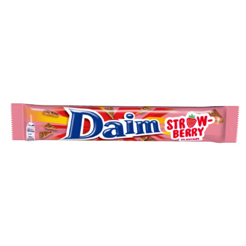 DUBBEL DAIM STRAWBERRY 56G