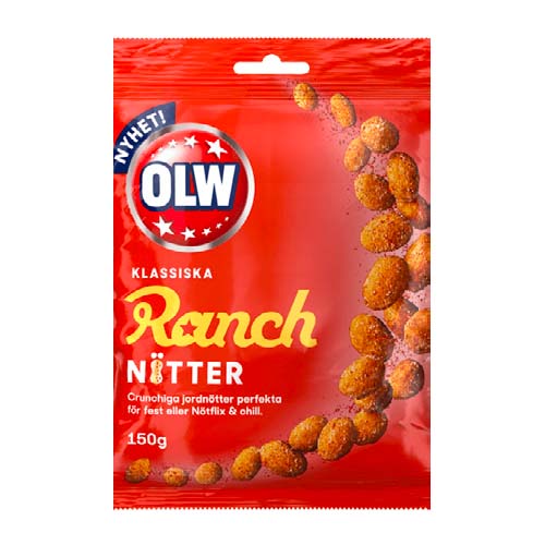 RANCHNÖTTER 150g 16st