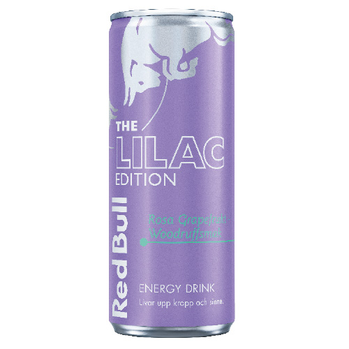 RED BULL LILAC ED 25CL (TIDIGARE WOODRUF)