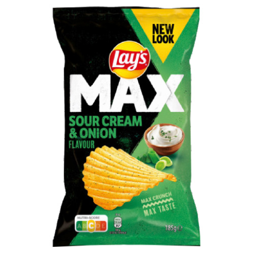 LAYS MAX SRC&ONION 22X185G