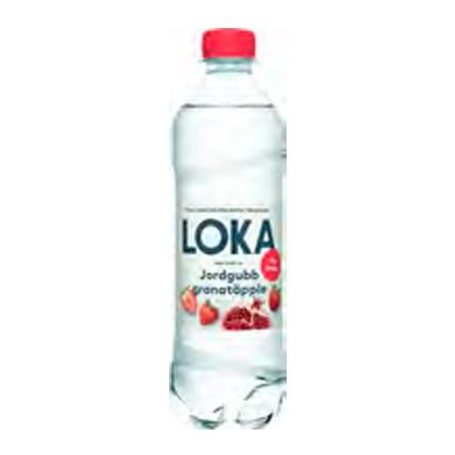 LOKA JORDGUBB/GRANTÄPPLE 50 CL Å-PET