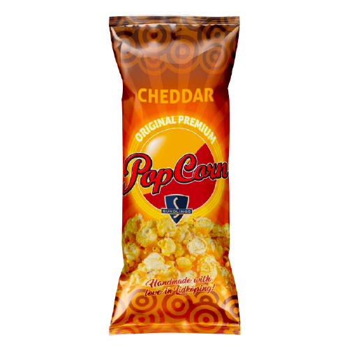 Sundlings Popcorn Cheddar 24 x 100g