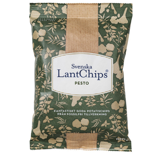Medelhavschips Pesto 14 x 100g
