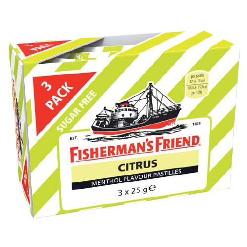 Fishermans Friend Citrus SF 3-Pack *AA