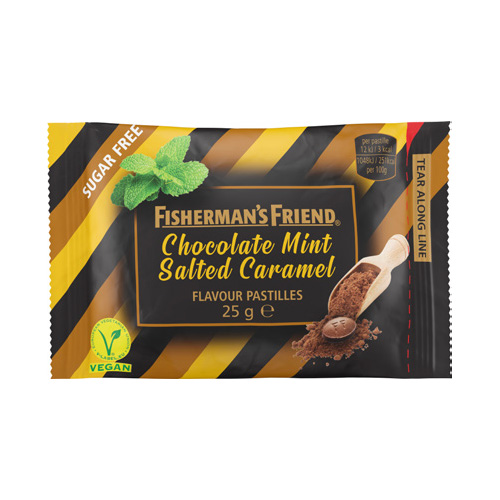 FISHERMAN CHOCO MINT SALTED CARAMEL 25G