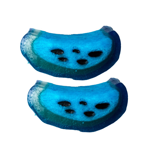 BLUE RASPBERRY LIQUORICE SLICES 3KG